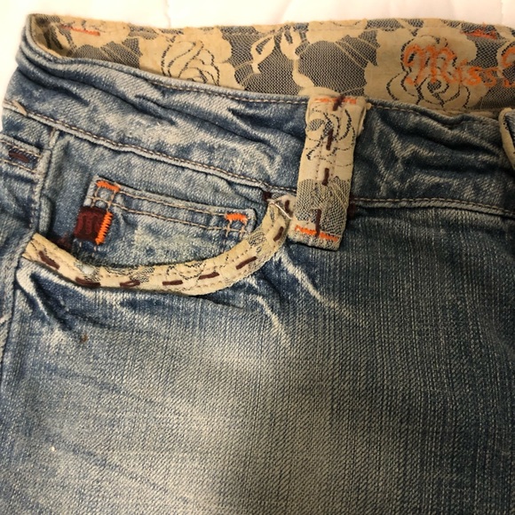 Miss Me Lace Embellished Bermuda Shorts - Picture 4 of 12